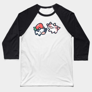 Strawberry Cows Baseball T-Shirt